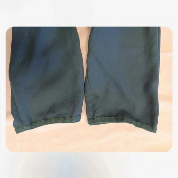 Aritzia Wilfred Drop Waist Faux Wrap Green Mini Dress Size Large - Picture 8 of 9